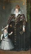 Charles Martin Portrait of Maria de' Medici and her son Louis XIII painting